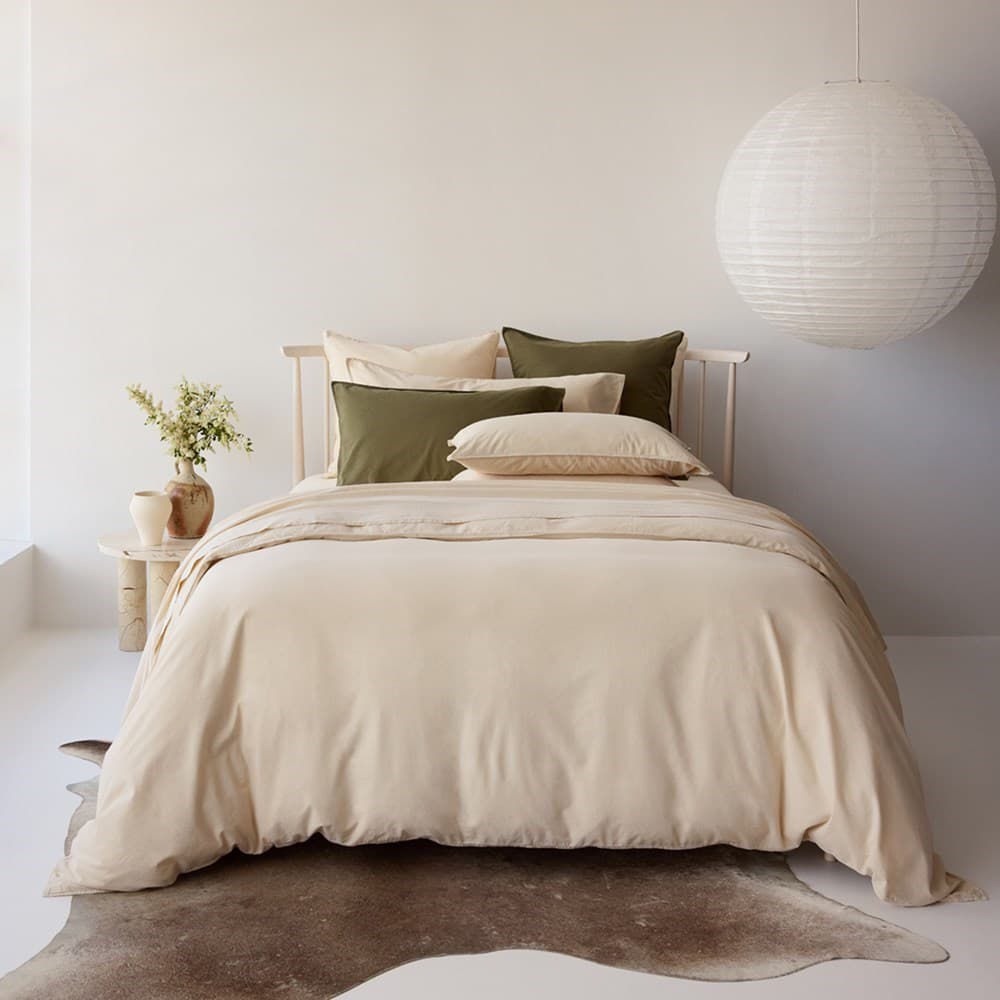 Vintage Look Cotton Duvet Cover. From $USD159.00. Available at George Street Linen