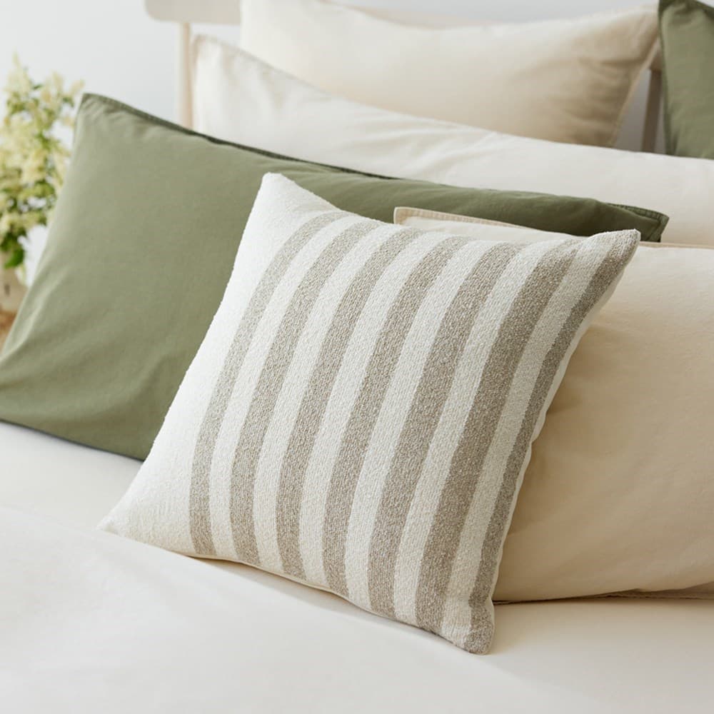 Bodrum Ladder Cushion Cover. From $USD79.00. Available at George Street Linen