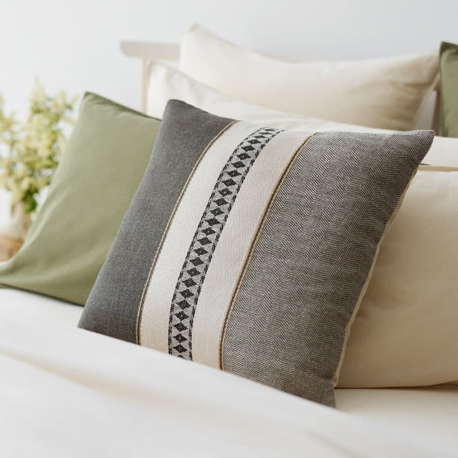 Bodrum Linen Cushion Cover. From $USD129.00. Available at George Street Linen