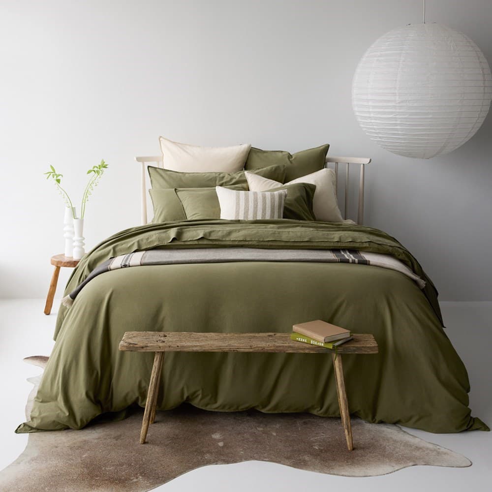 Vintage Look Cotton Duvet Cover. From $USD159.00. Available at George Street Linen