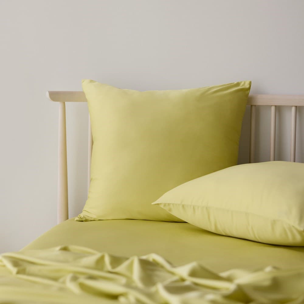 Bamboo Cotton Euro Pillowcase. From $USD39.95. Available at George Street Linen