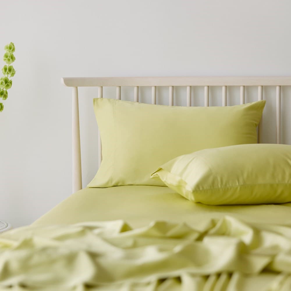 Bamboo Cotton Pillowcase. From $USD49.95. Available at George Street Linen