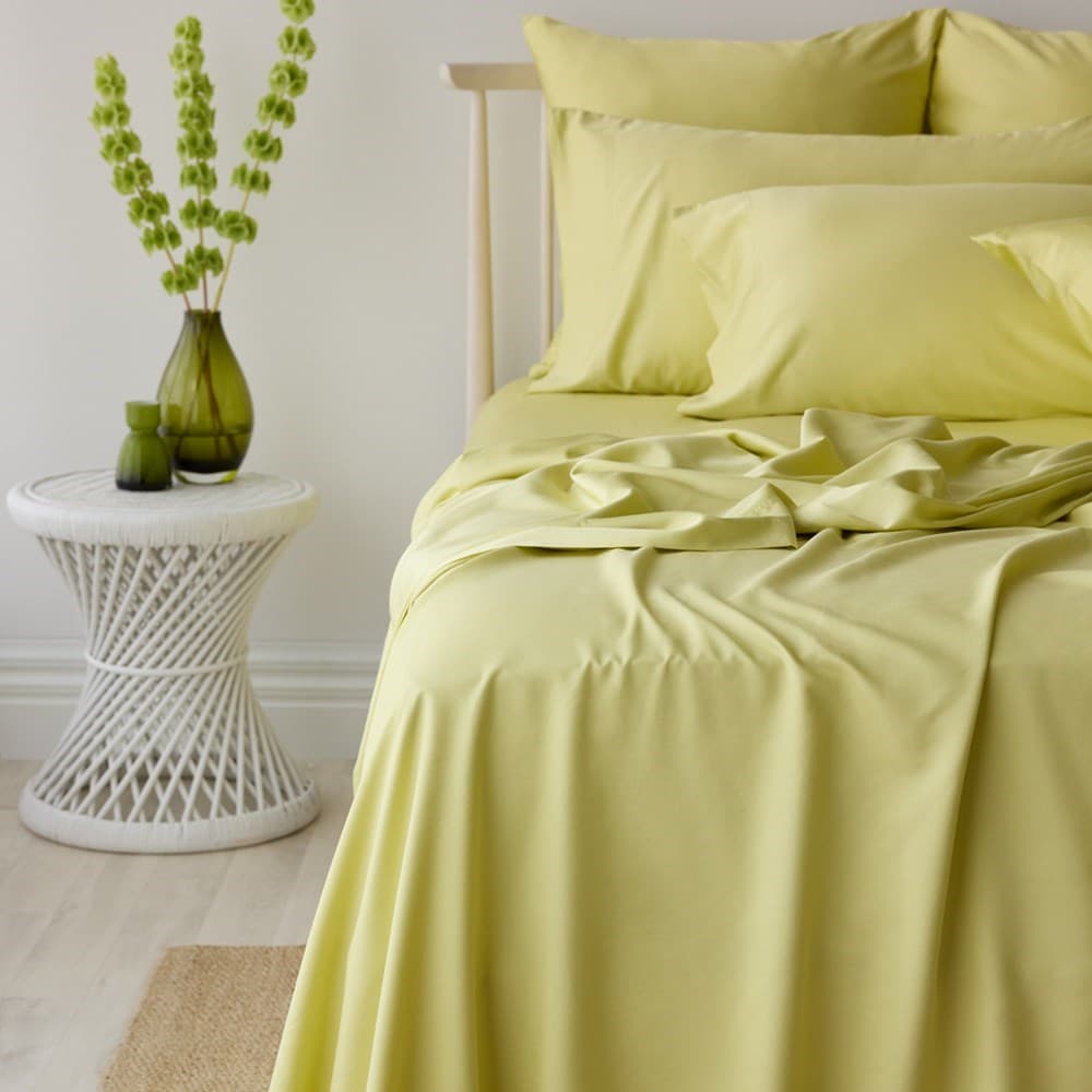 Bamboo Cotton Fitted Sheet. From $USD89.95. Available at George Street Linen