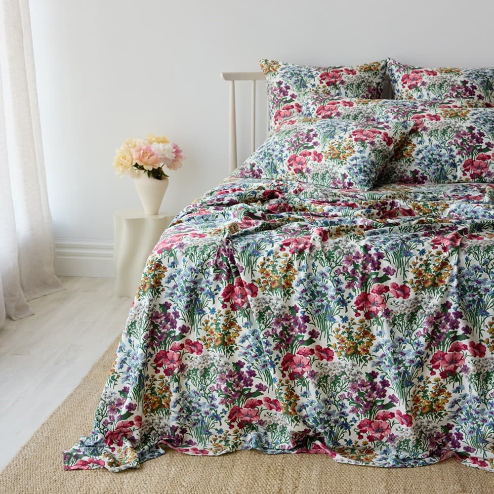Bamboo Cotton Flat Sheet. From $USD109.95. Available at George Street Linen