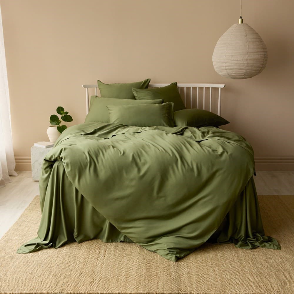 Bamboo Cotton Duvet Cover. From $USD169.95. Available at George Street Linen