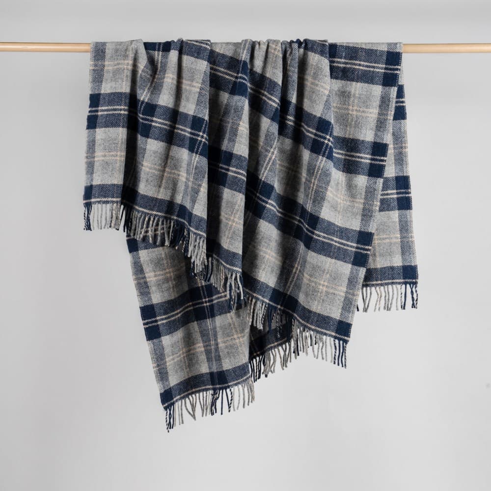 Tartan NZ Wool Throw. From $USD299.00. Available at George Street Linen