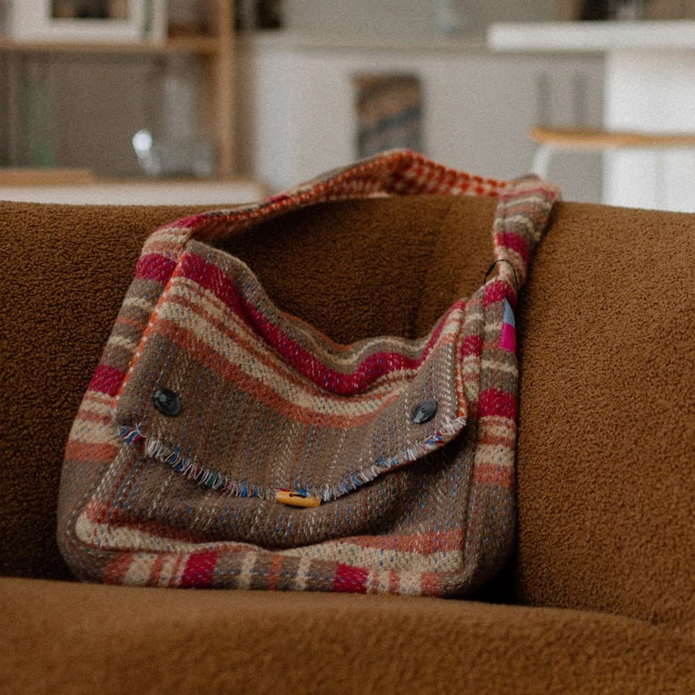 Recycled Wool Bag. From $USD249.00. Available at George Street Linen