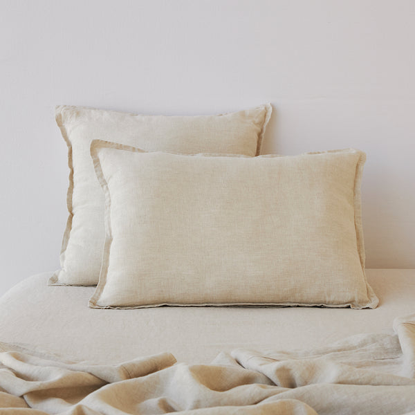 Pure Linen Cushion - Natural
