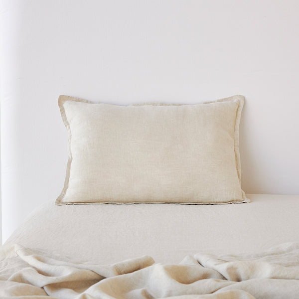 Pure Linen Cushion - Natural