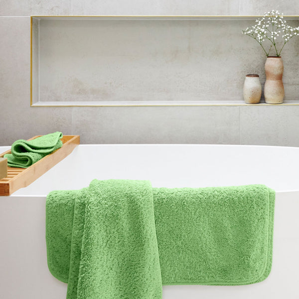 Super Pile Cotton Towel - Lime
