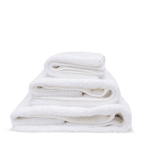 Super Pile Cotton Towel - White (6595569877071)