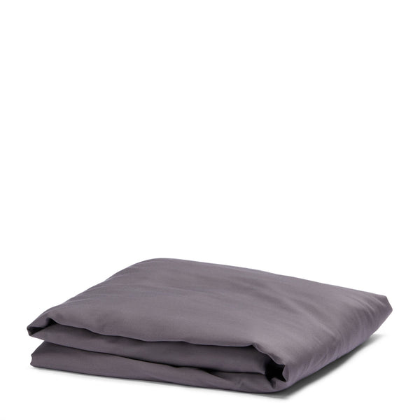 Bamboo Cotton Fitted Sheet - Charcoal (6596069949519)