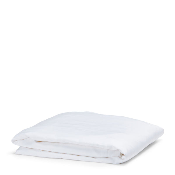 Bamboo Cotton Fitted Sheet - White (6596069654607)
