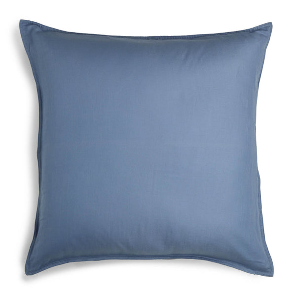 Cambric Cotton European Pillowcase - Denim (6604485525583)