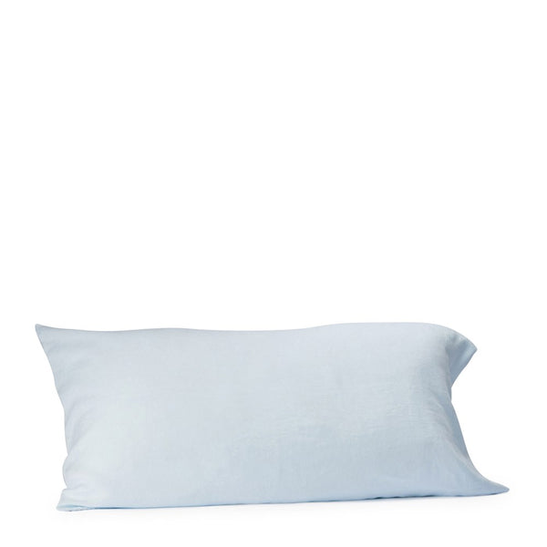 Pure Linen King Pillowcase - Powder