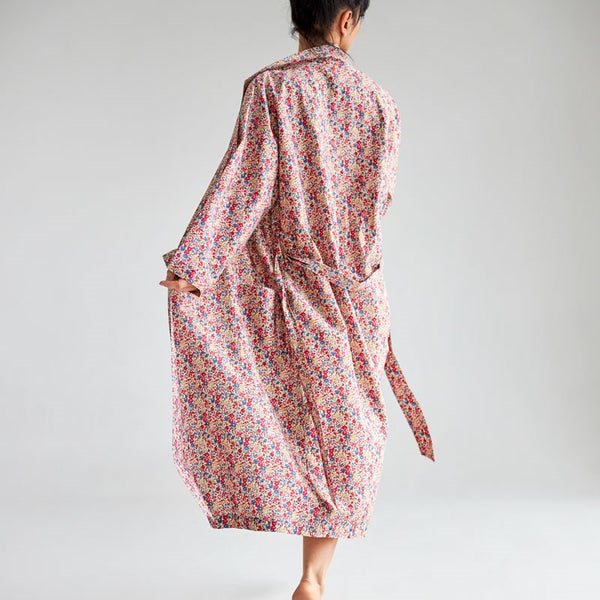 EMMA Cotton Printed Bathrobe - Made With Liberty Fabric