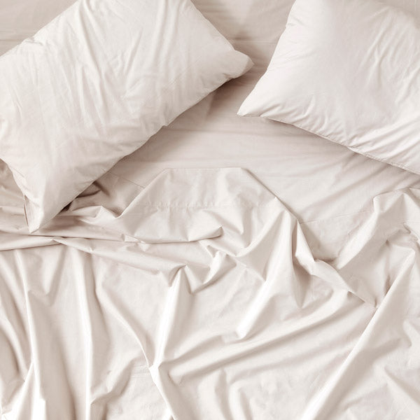 450Tc Cotton Percale Pillowcase Pair - Linen (9785658640)