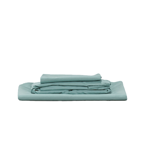 450Tc Cotton Percale Sheet Set - Surf (4489940238415)
