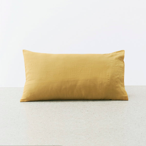 100% Linen Pillowcases - Honey (3671242047567)