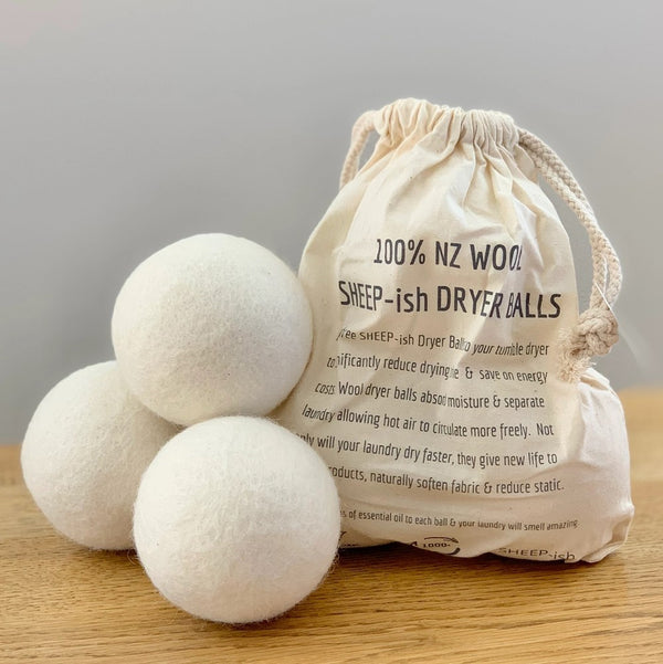 100% NZ WOOL Dryer Balls