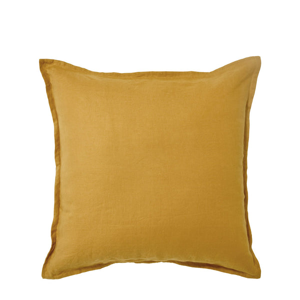 100% Linen European Pillowcase - Honey (4829187080271)