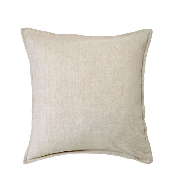 100% Linen Euro Pillowcase - Natural (3671241818191)