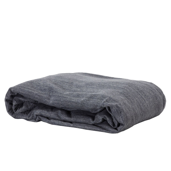 Cotton Jersey Fitted Sheet - Charcoal Heather (9785662992)