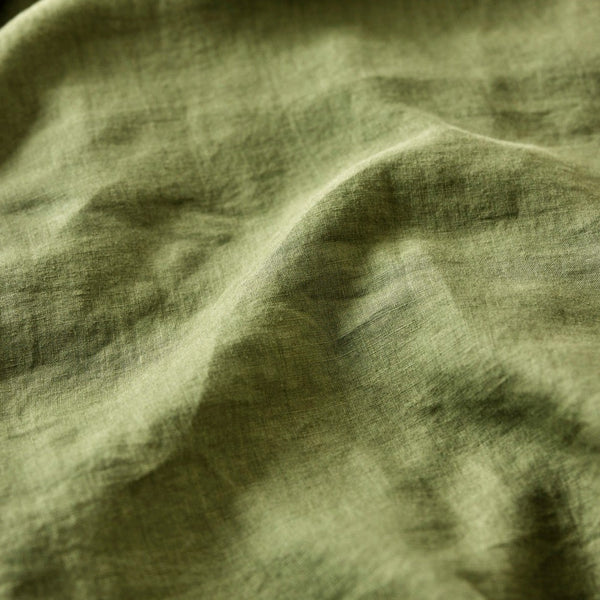 Pure Linen Flat Sheet - Foliage