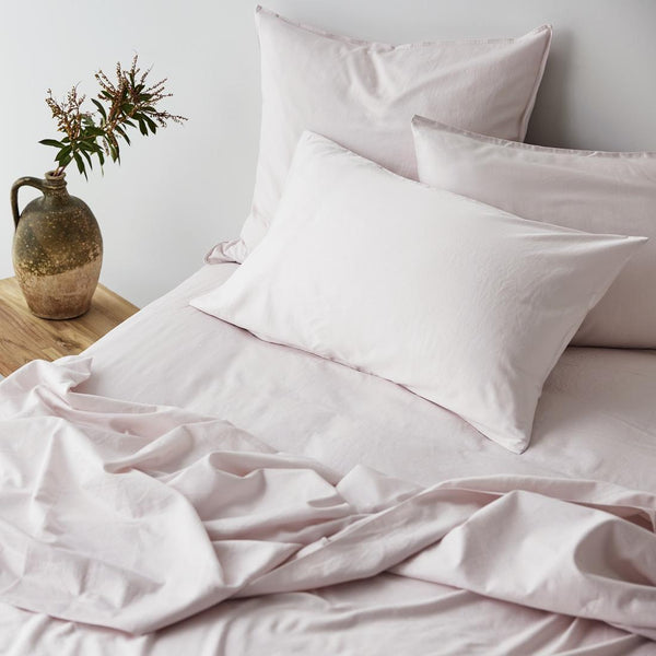 Soft Washed Cotton Pillowcase Pair