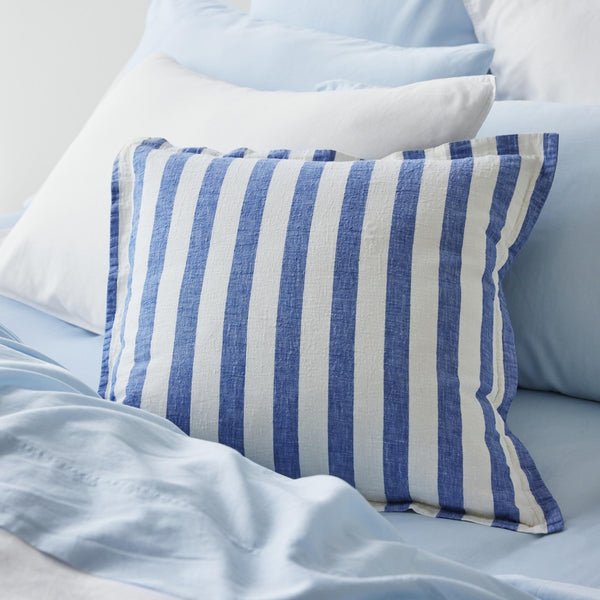 Linen Stripes Cushion Cover - 50x50cm