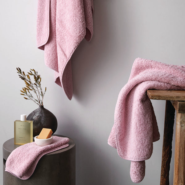 Super Pile Cotton Towel - Rose Pink