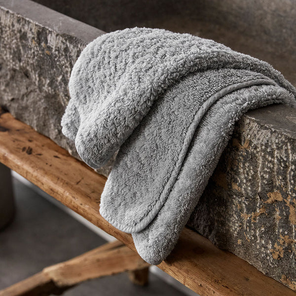 Super Pile Cotton Towel - Frost