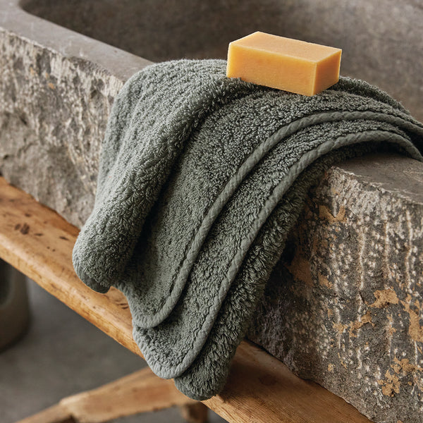Super Pile Cotton Towel - Cedar